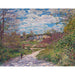 Reproduktion des Gemäldes Sonnenwinter-Gemälde in Veneux-Nadon - Alfred Sisley