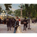 Reproduktion des Gemäldes Sommerabende im Tivoli (1888) - Paul Fischer