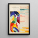 La prose du Transsibérien et de la petite Jehanne de France - Sonia Delaunay — gerahmtes Bild an der Wand