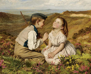 Sophie Anderson - Its Touch And Go To Laugh Or No.webp