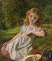 Sommerblumen - Sophie Anderson — Ansicht des Kunstwerks