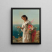La Fille aux fleurs Capri - Sophie Anderson — gerahmtes Bild an der Wand