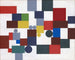 Komposition mit Tetragonen, Rechtecken und kongruenten Kreisen - Sophie Taeuber-Arp — Ansicht des Kunstwerks
