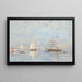 Ausfahrt der Boote in Saint-Vaast-la-Hougue - Eugène Boudin | Kunstdruck