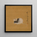 Maus - Shibata Zeshin — gerahmtes Bild an der Wand