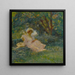 Unter den Bäumen - Gaston La Touche — gerahmtes Bild an der Wand