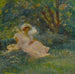 Unter den Bäumen - Gaston La Touche — Ansicht des Kunstwerks