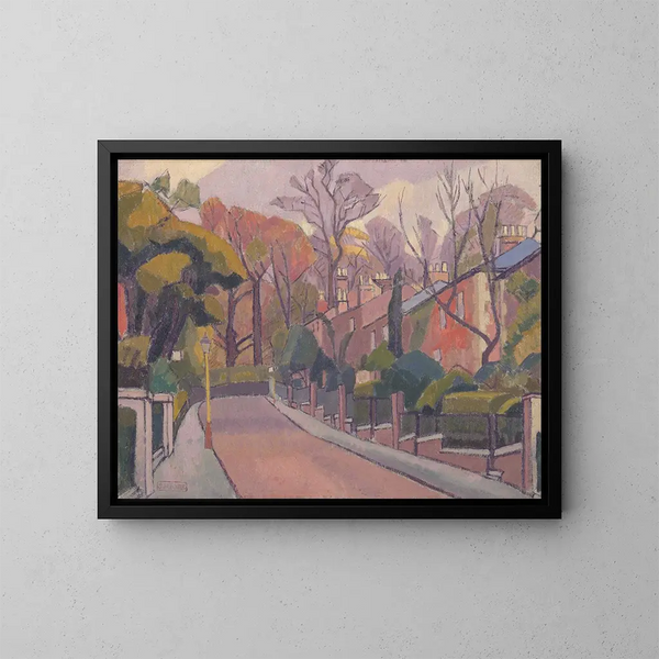 Route cambrienne, Richmond - Spencer Frederick Gore — gerahmtes Bild an der Wand