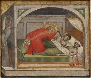 Spinello Aretino - St Julianus Murdering his Parents.webp