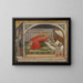 Saint Julien tötet seine Eltern - Spinello Aretino — gerahmtes Bild an der Wand