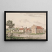 Hesselagergaard auf Fyn - Søren L. Lange — gerahmtes Bild an der Wand