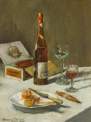Stanhope Alexander Forbes - A Christmas Repast.webp