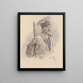Stanisaw Bagieski - Bust of a Krakow dweller.webp
