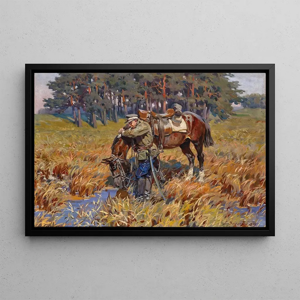 Stanisaw Bagieski - Resting near the Waterhole.webp