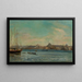 Istanbul Panorama Gemälde - Stanisław Chlebowski — gerahmtes Bild an der Wand