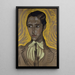 Portrait de Jan Nawrocki - Stanisław Ignacy Witkiewicz — gerahmtes Bild an der Wand