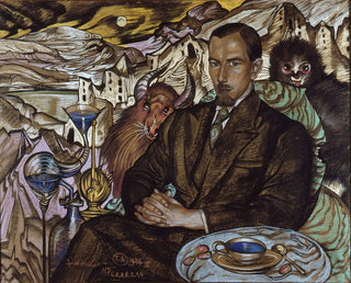 Stanisaw Ignacy Witkiewicz - Portrait of Wodzimierz Nawrocki.webp