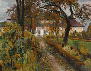 Stanisaw Kamocki - Manor house in autumn.webp