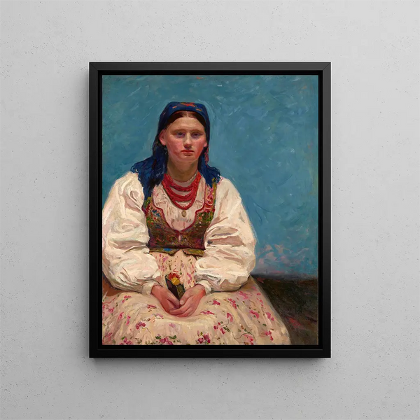 Stanisaw Kamocki - Portrait of Jadwiga Mikoajczykina.webp