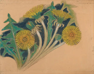 Blumenwiesen-Kunstdruck. Wanddekoration für die Kirche von Bieczu - Stanisław Wyspiański — Ansicht des Kunstwerks