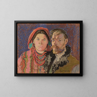 Stanisaw Wyspiaski - SelfPortrait with Wife.webp