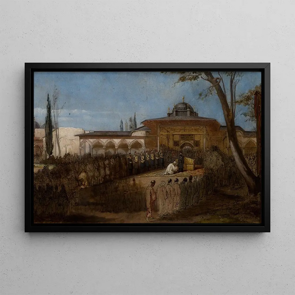 Stanisaw von Chlebowski - Scene with the Sultan.webp