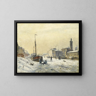 Stanislas Lpine - Le Bassin de la Villette en hiver.webp