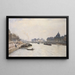 Das Brücke der Künste gesehen vom Pont Royal - Stanislas Lépine — gerahmtes Bild an der Wand