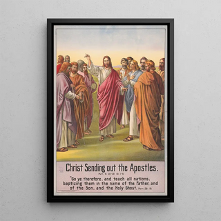 Stecher Litho Co - Christ sending out the Apostles.webp