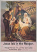 Jesus in der Krippe gelegt - Stecher Litho Co — Ansicht des Kunstwerks