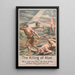 Der Mord an Abel - Stecher Litho Co — gerahmtes Bild an der Wand