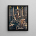 Die zehn Jungfrauen - Stecher Litho & Co.. — gerahmtes Bild an der Wand