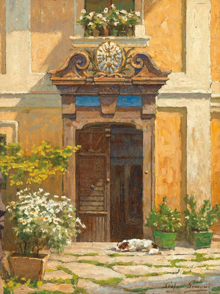 Stefan Simony - Barockes Haustor in Spitz.webp