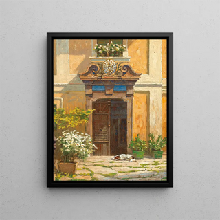 Stefan Simony - Barockes Haustor in Spitz.webp