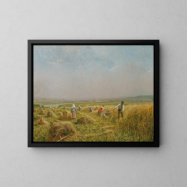 Faucheur - Stefan Simony — gerahmtes Bild an der Wand