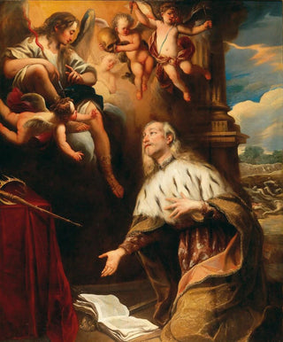 Stefano Magnasco - The Vision of Saint Louis IX of France.webp