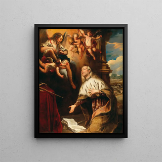 Stefano Magnasco - The Vision of Saint Louis IX of France.webp