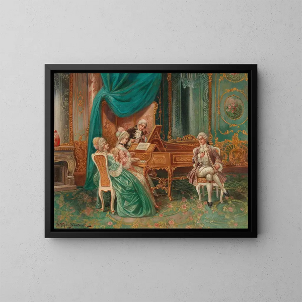 Unterhaltungsmusik - Stephan Sedlacek — gerahmtes Bild an der Wand