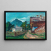 Haus Tiroler - Stephanie Hollenstein — gerahmtes Bild an der Wand