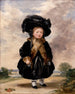 Die Prinzessin Victoria im Alter von vier Jahren - Stephen Poyntz Denning — Ansicht des Kunstwerks