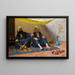 Ein Moment der Ruhe - Stephen Wilson Van Schaick — gerahmtes Bild an der Wand