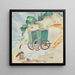 Strandwagen - Rudolf Grossmann — gerahmtes Bild an der Wand