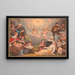 Messagers de l'amour Matthieu 25:35-36 - Strobridge Co Lith — gerahmtes Bild an der Wand