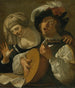 Ein Duo - Atelier de Dirck van Baburen — Ansicht des Kunstwerks