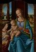 La Madone et l'Enfant - Atelier de Lorenzo di Credi — Ansicht des Kunstwerks