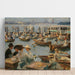 Reproduktion des Gemäldes Sur l'Alster à Hambourg - Max Liebermann