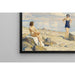 Reproduktion des Gemäldes Sur la plage - Paul Fischer