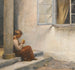 Auf der Veranda von Liselund - Peter Ilsted — Ansicht des Kunstwerks