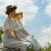 auf den Höhen - Charles Courtney Curran — Ansicht des Kunstwerks