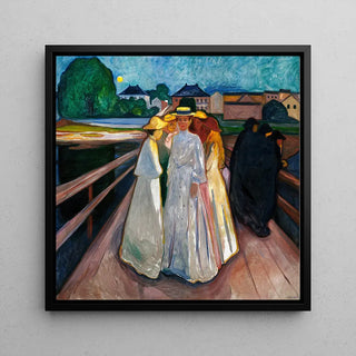 Auf der Brücke - Edvard Munch